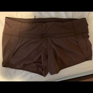 Lululemon Speed up shorts NWOT
